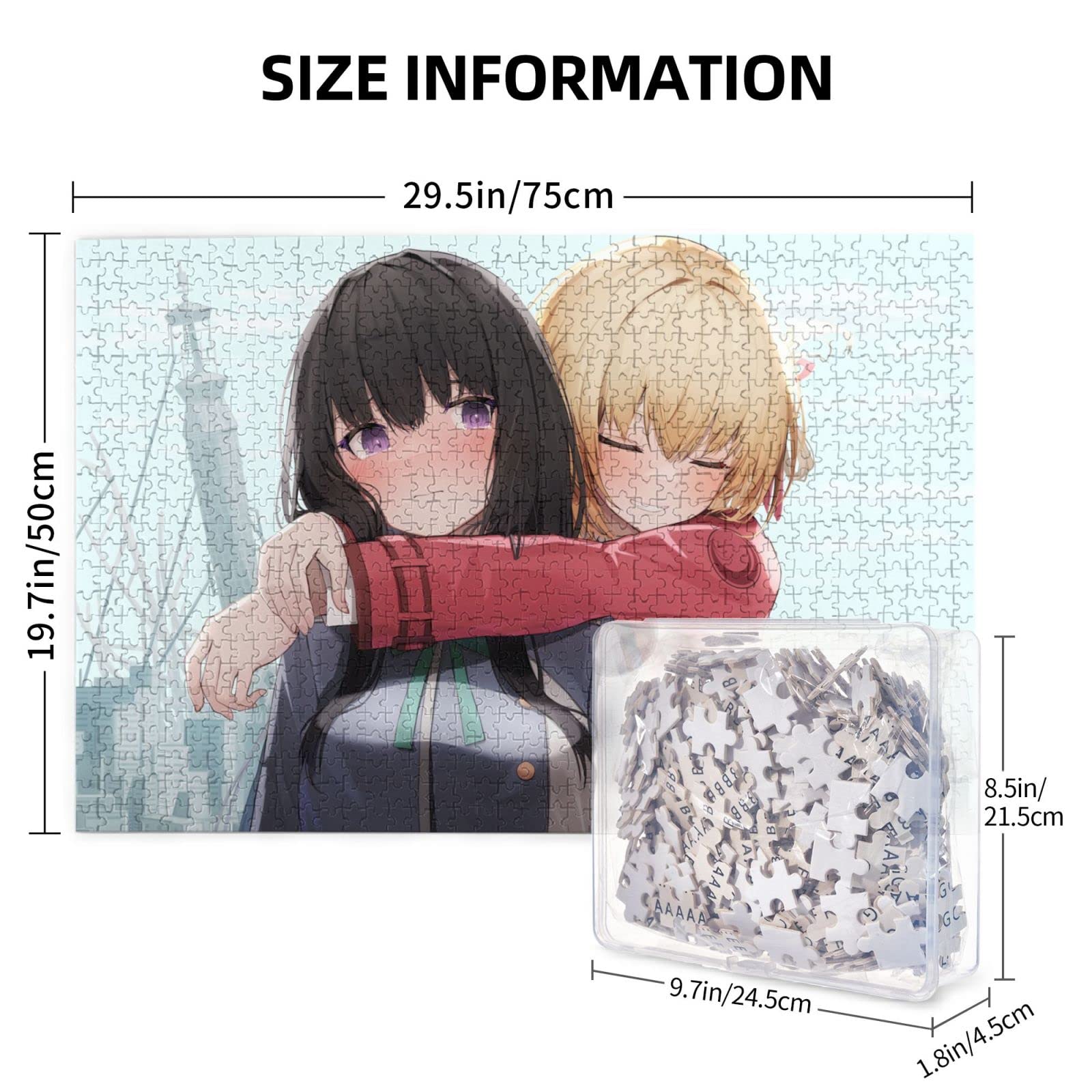 Amazon.co.jp: リコ-リスリコイル ジグソーパズル 1000ピースパズル